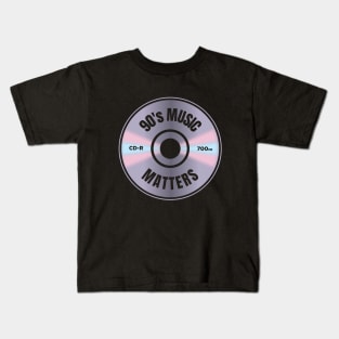 90's Music Matters Kids T-Shirt